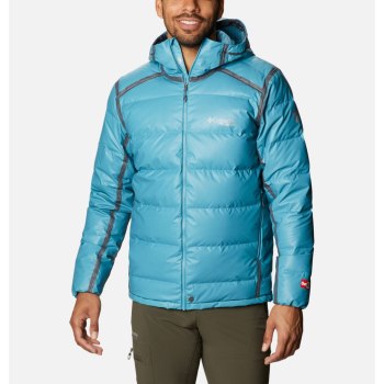 Columbia OutDry Ex Alta Peak Down, Chamarras Azules Para Hombre | 371892-FCP